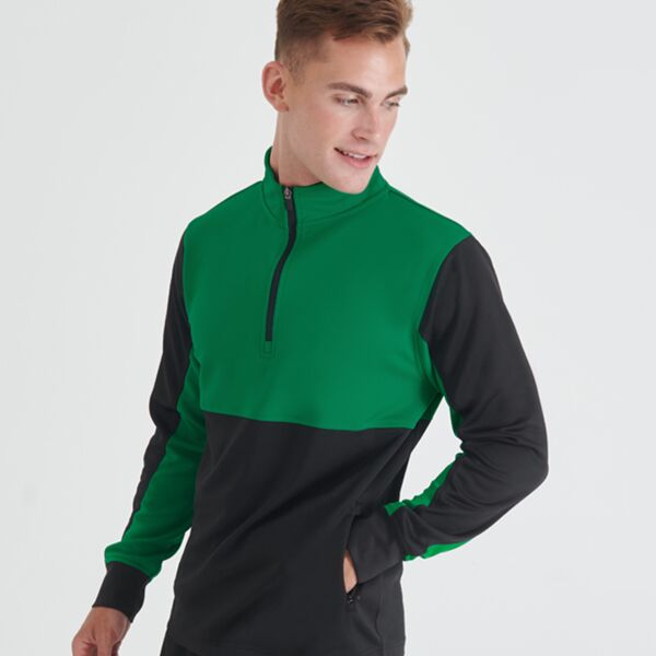 Finden + Hales 1/4 Zip Tracksuit Top Thumbnail