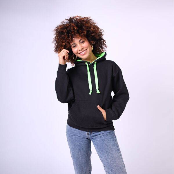 Premium contrast Hoodie Thumbnail